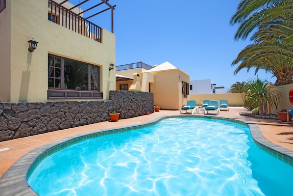 Piscine chauffée