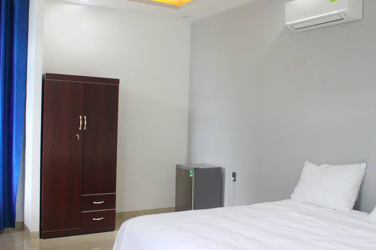 Minibar, desk, blackout curtains, soundproofing