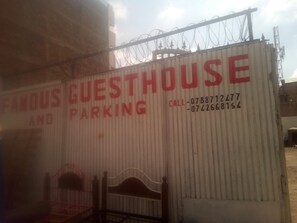 Front of property – evening/night - Famouse Guest House (Nairobi)