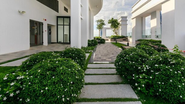 Courtyard view
