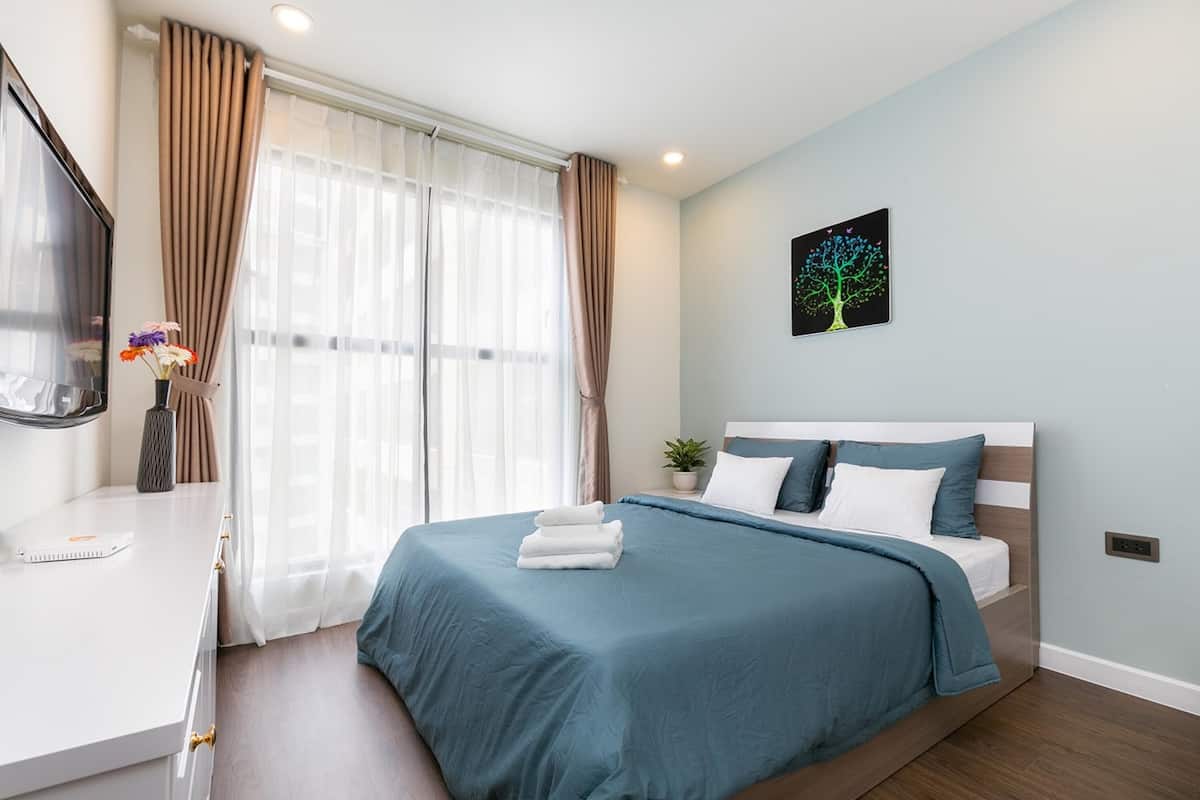Family Apartment, 2 Bedrooms, City View | 2 bedrooms, premium bedding, memory-foam beds, desk