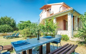 Outdoor dining - Apartment 619/1484 (Istria - Rovinj), 600m from the beach (Rovinj)