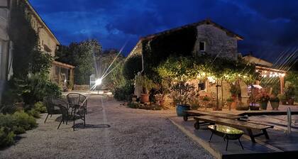 Luxurious private gite with pool, terrace, large gardens, golf simulator and gym