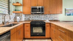 Private kitchen - Captivating Ocean Front Condo Living-Poipu Shores (POIPU)
