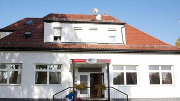 Fassade der Unterkunft