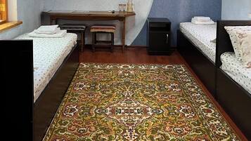 Kamar Triple Comfort, 3 Tempat Tidur Twin | Seprai premium, selimut bulu angsa, dan tempat tidur Select Comfort