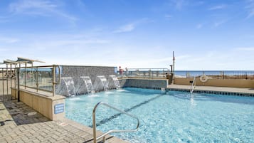 Indoor pool, a heated pool