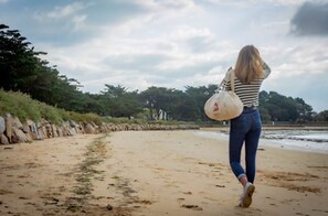 Accommodatie ligt op het strand