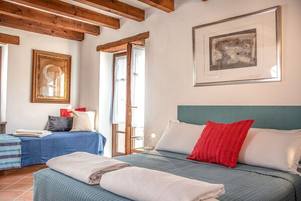 2 chambres, Wi-Fi, literie fournie