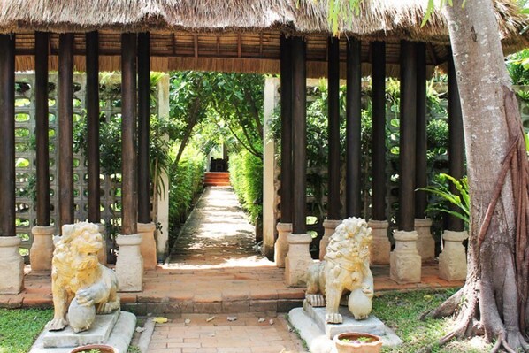 Enceinte de l’hébergement