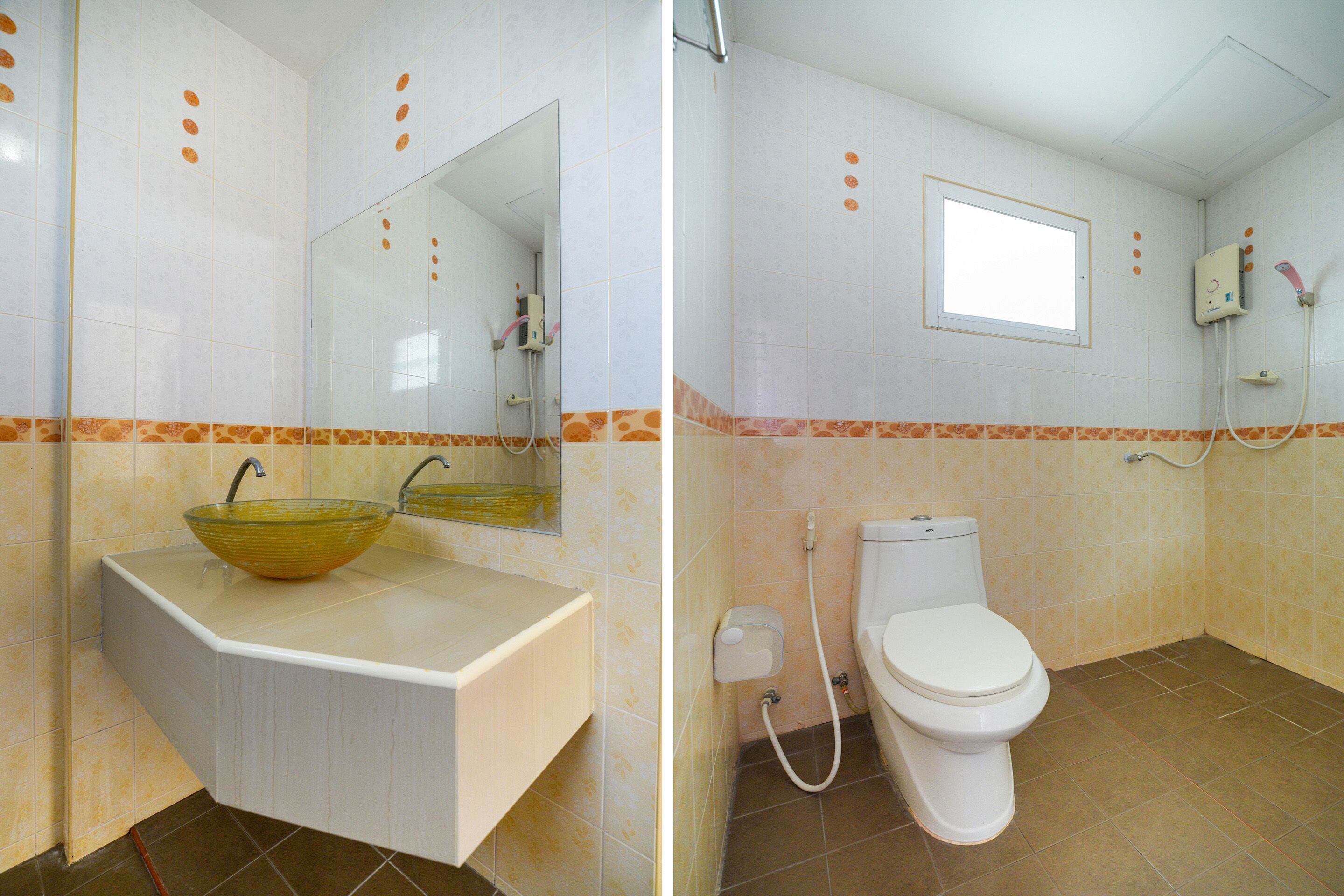 Standard Twin Room | Bathroom | Shower, bidet, towels, soap