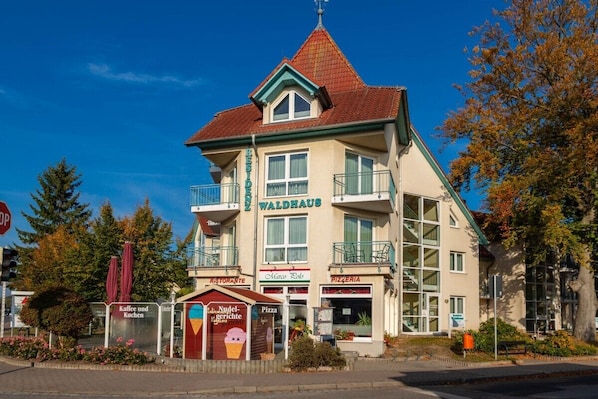 Fassade der Unterkunft
