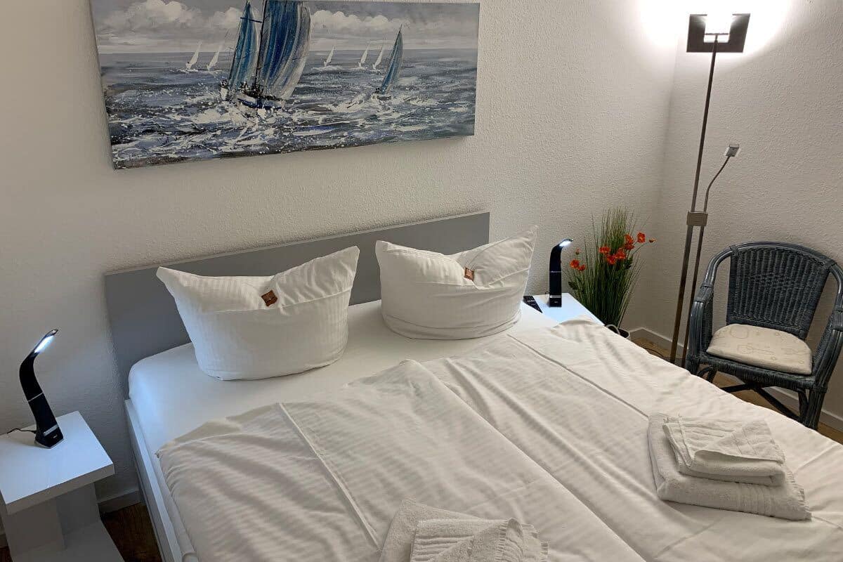 Lägenhet - balkong (Tine) | 2 sovrum, skrivbord och gratis wi-fi