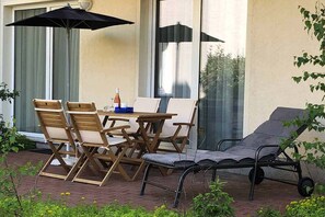 Apartment, Terrace (Strandnah) | Terrace/patio