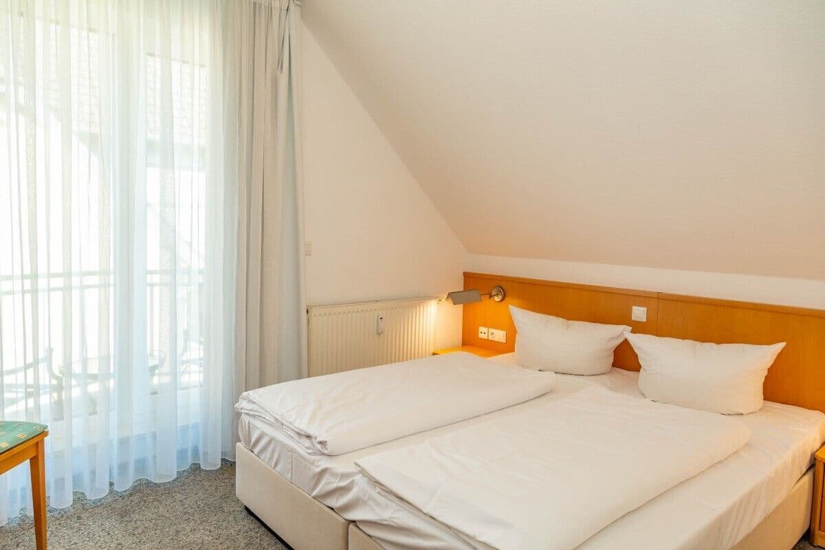 Lägenhet - balkong (Bernsteinfischer) | 2 sovrum, skrivbord och gratis wi-fi