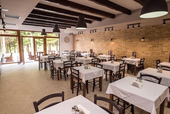 Daily buffet breakfast (EUR 12 per person)