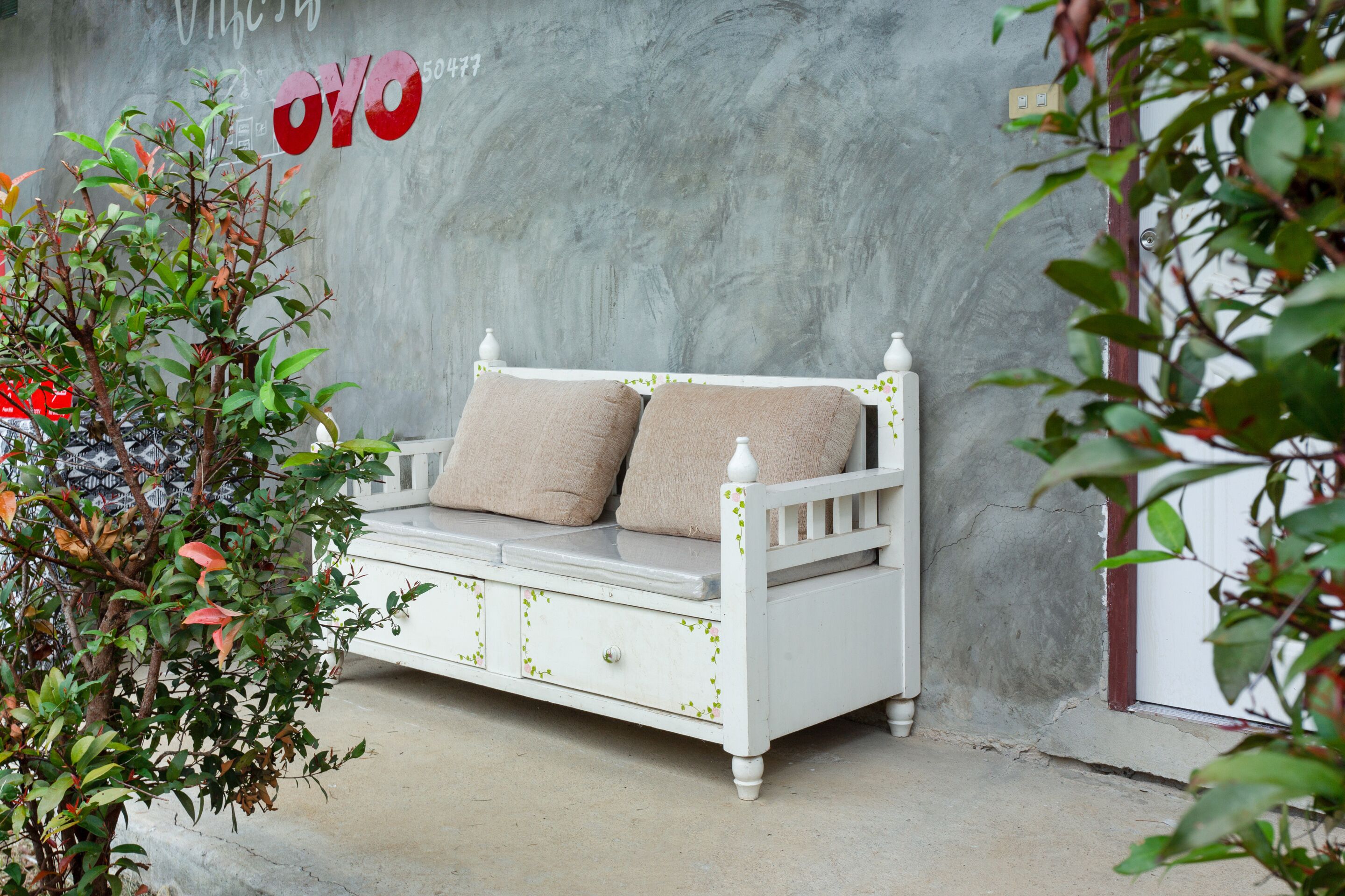 Sitteområde i lobbyen