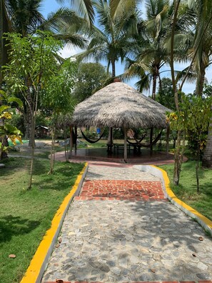 Enceinte de l’hébergement