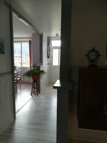 Ground floor apartment in stone house
