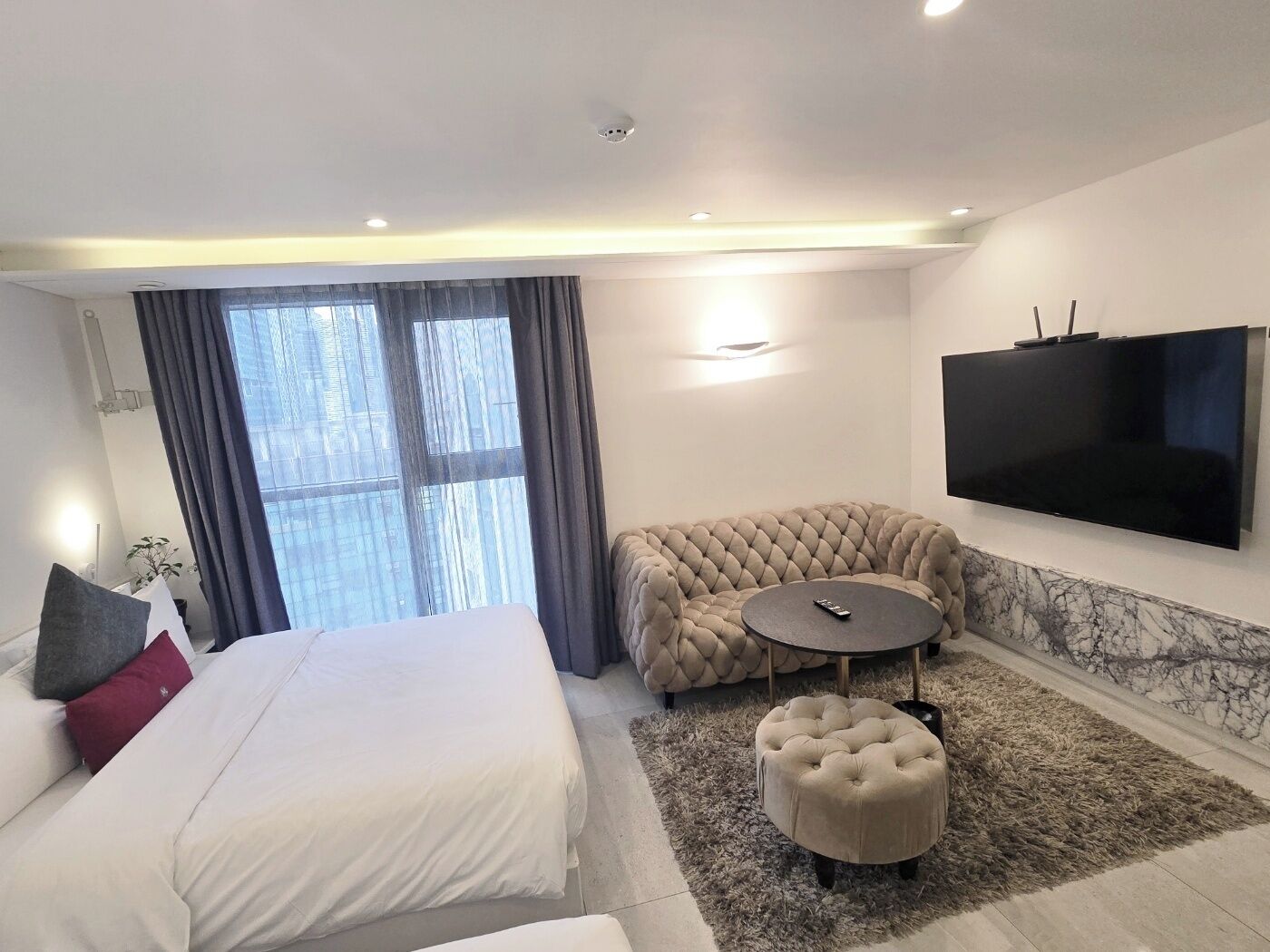 Royal Suite | Roupas de cama antialérgicas, edredons de pluma, cortinas blackout