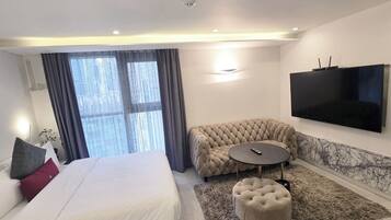 Royal Suite | Roupas de cama antialérgicas, edredons de pluma, cortinas blackout