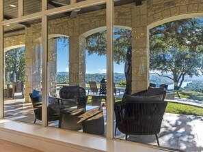Terrace/patio - Above Lakeview I Lake Austin I Pool & Spa I Sunset Lake Views I Dock (Austin)