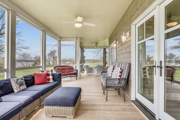 Screened-In Wrap Around Porch