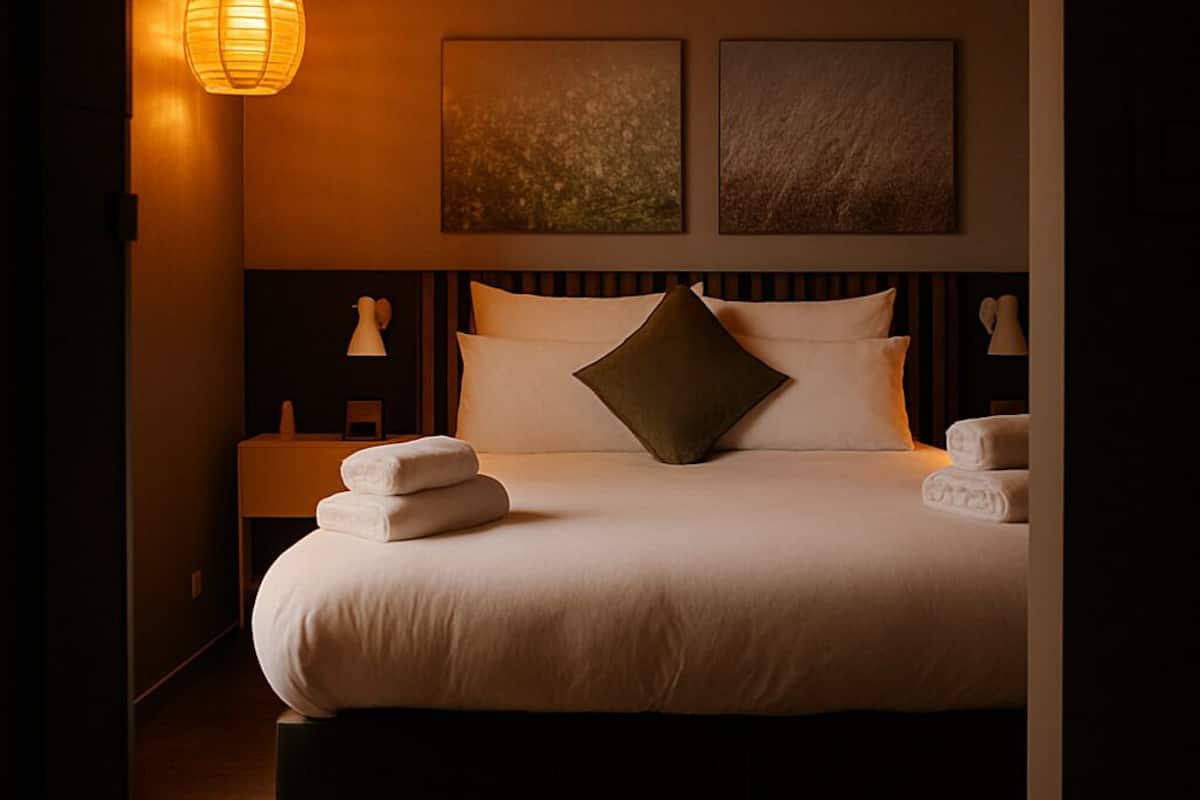 basic room | premium bedding, in-room safe, desk, laptop workspace