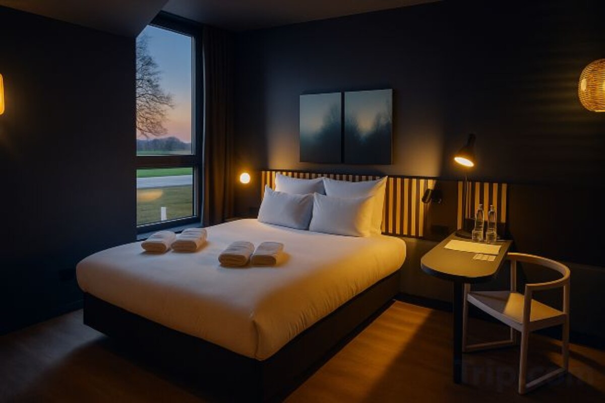 Premium bedding, in-room safe, desk, laptop workspace