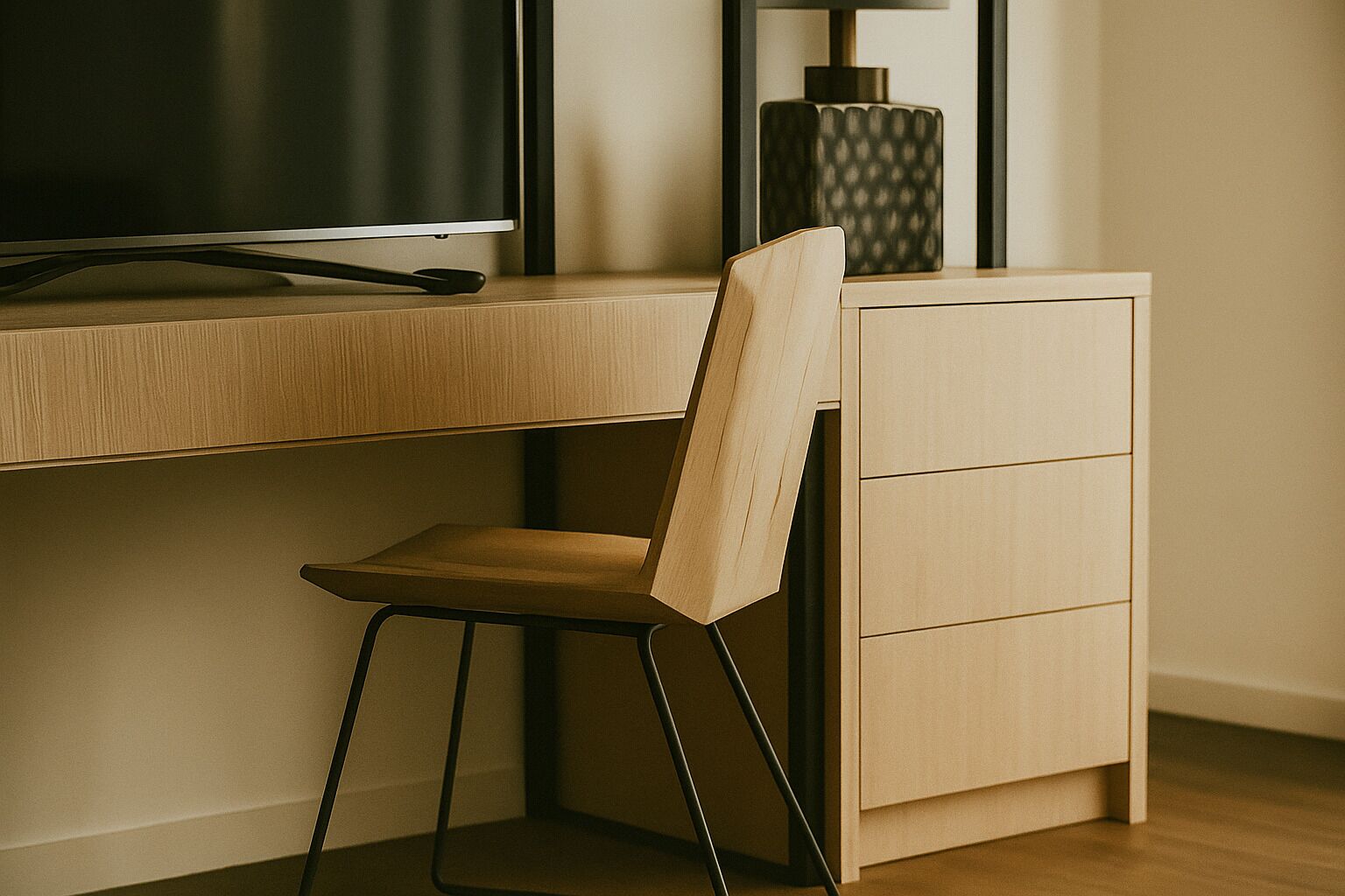 double room | premium bedding, in-room safe, desk, laptop workspace