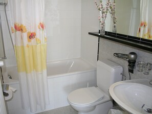 Apartment, 1 Bedroom, Terrace, Mountain View | Bathroom - Lugano at Your Feet (Lugano)