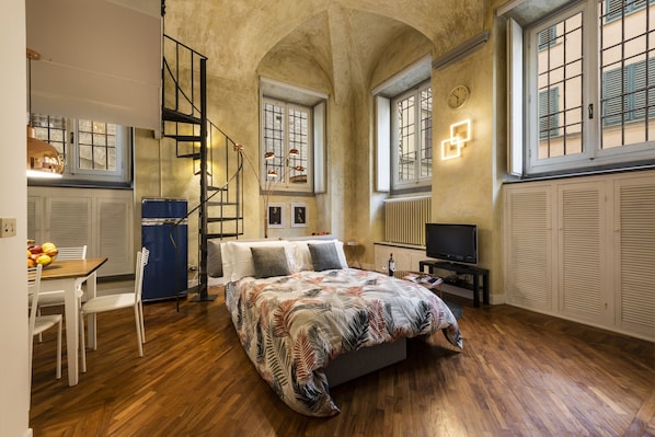 Appartement, 1 chambre | 1 chambre, accès au Wi-Fi (inclus), literie fournie