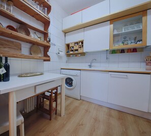 Apartment, 2 Bedrooms | Private kitchen | Full-sized fridge, microwave, oven, stovetop - Perfect place to explore and relax, with courtyard (Florence)