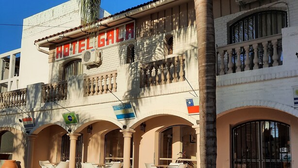 Façade de l’hébergement