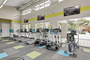 Fitness facility - Marvelous 5 Bed 4.5Bath Pool Home by Disney - at Luxury Veranda Palms (Kissimmee)