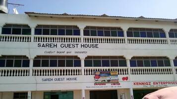 Voorkant van accommodatie