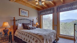 Cabin, Multiple Beds, Hot Tub, Mountain View | 2 bedrooms, free WiFi