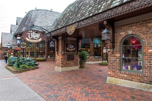Cabana, 1 cama King, banheira de imersão, vista para a montanha | Fachada