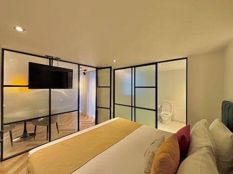 1 habitación, cunas, wifi gratis y ropa de cama