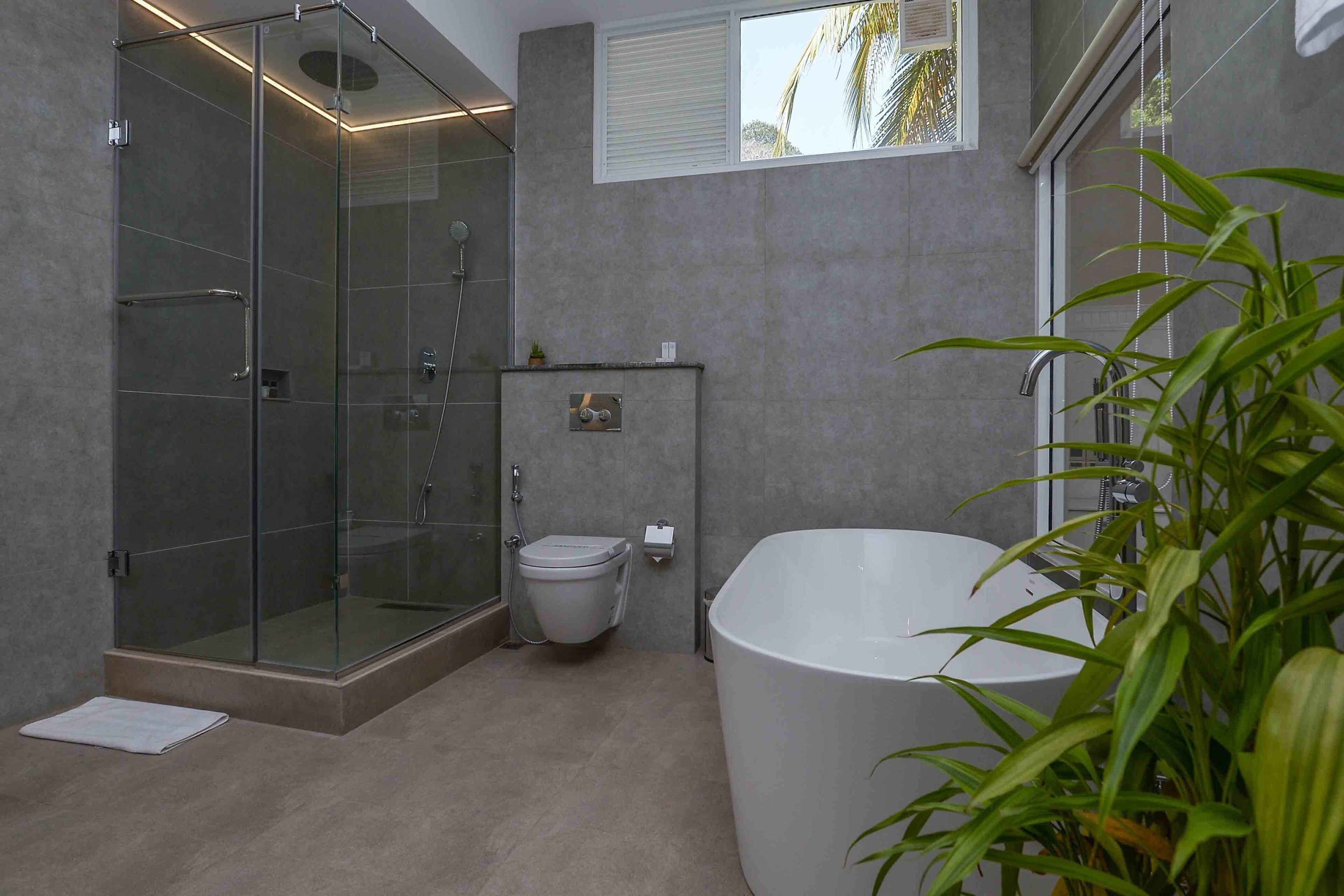 Chambre Double Premium | Douche de la salle de bain