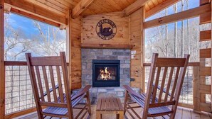 Cabin, Multiple Beds, Hot Tub, Mountain View | Balcony - Lasting Impressions, 3 Bedroom, Hot Tub, Fireplace, Pets, Wifi, Sleeps 12 (Gatlinburg)