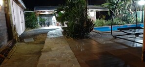 Terrace/patio - Private house, private pool, private garden (Sainte-Anne)