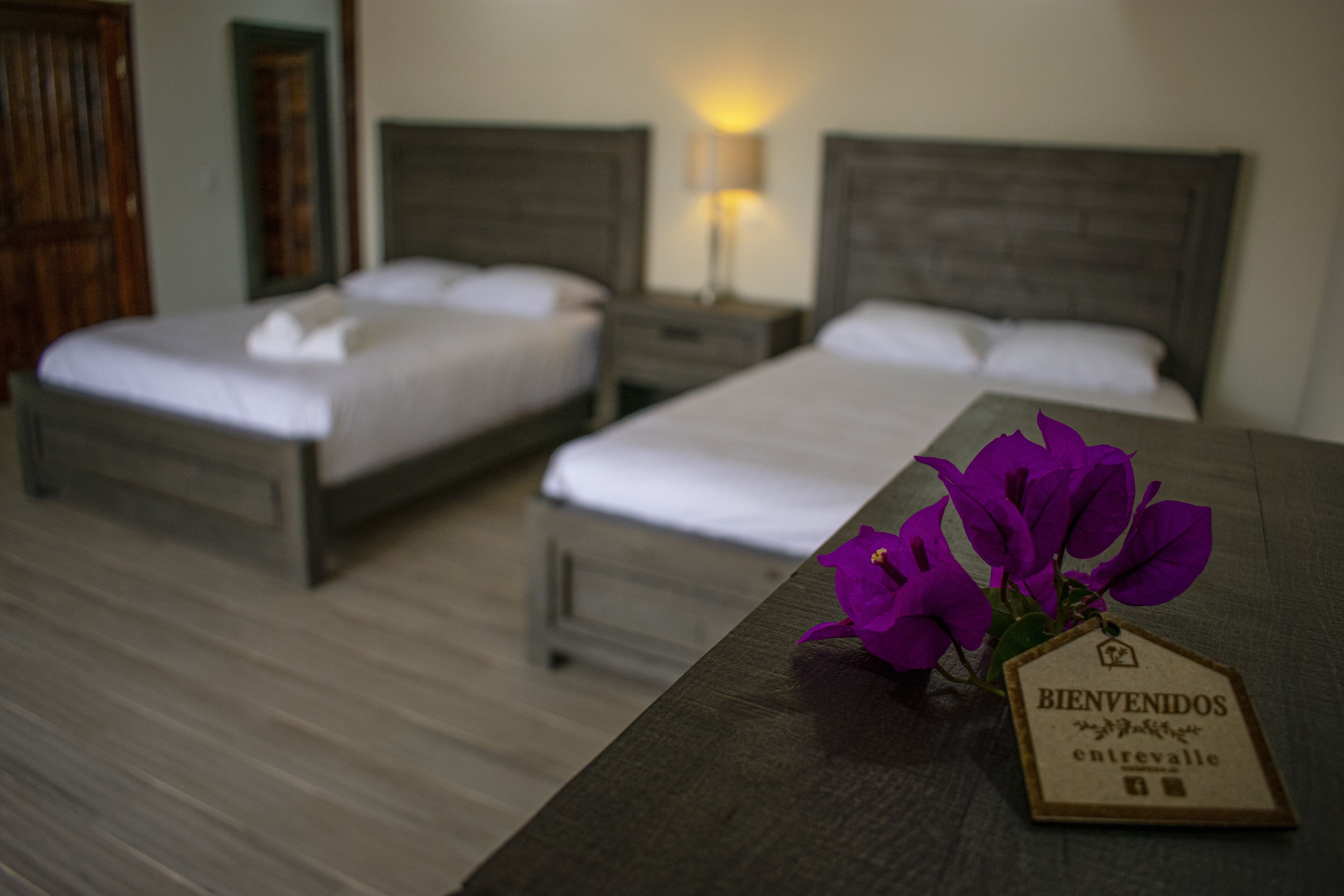 deluxe quadruple room | 1 bedroom, minibar, desk, laptop workspace