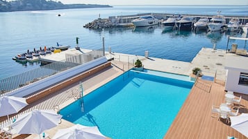 Seasonal outdoor pool