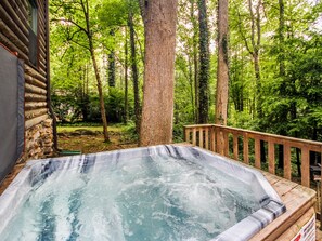 Cabin, Multiple Beds, Hot Tub, Mountain View | Spa
