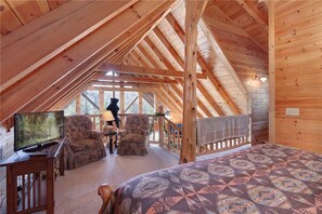 Cabin, Multiple Beds, Hot Tub, Pool View