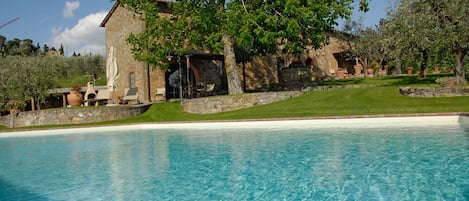 Seasonal outdoor pool