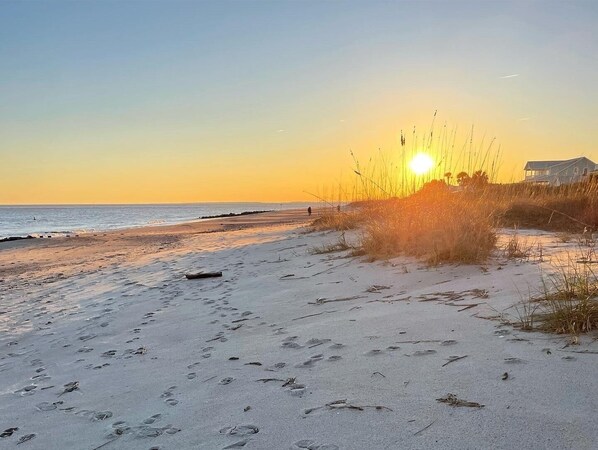 Beach nearby, beach towels