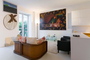 Appartement, 1 chambre | Coin séjour