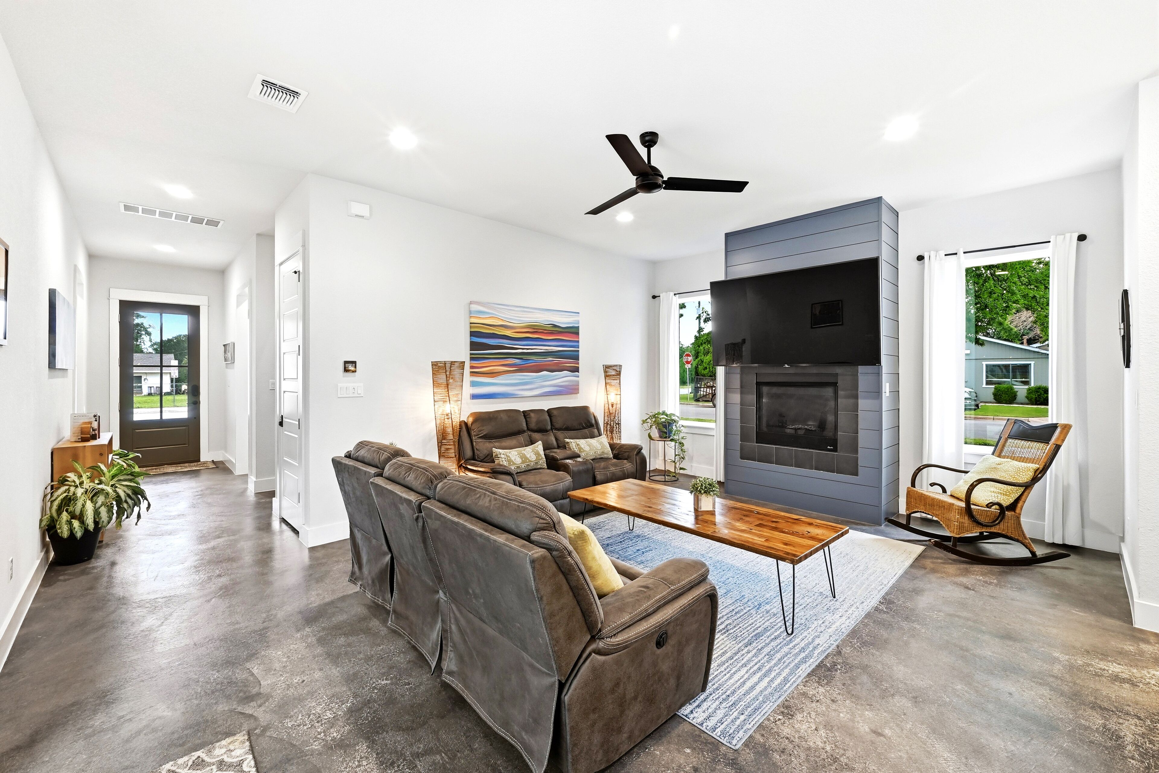 Downtown White-tree House Con Piscina Privada Climatizada Y Patio En La Azotea - Georgetown, TX
